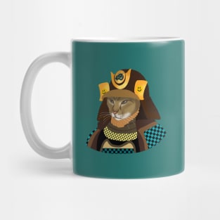 Samurai cat Mug